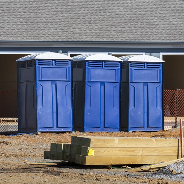 how do i determine the correct number of portable restrooms necessary for my event in Porter Pennsylvania